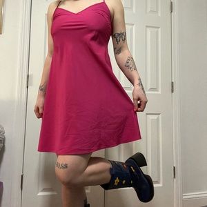 Fuchsia Slip Dress